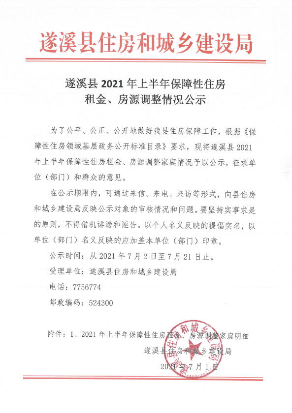 遂溪縣2021年上半年保障性住房租金、房源調(diào)整情況公示.png