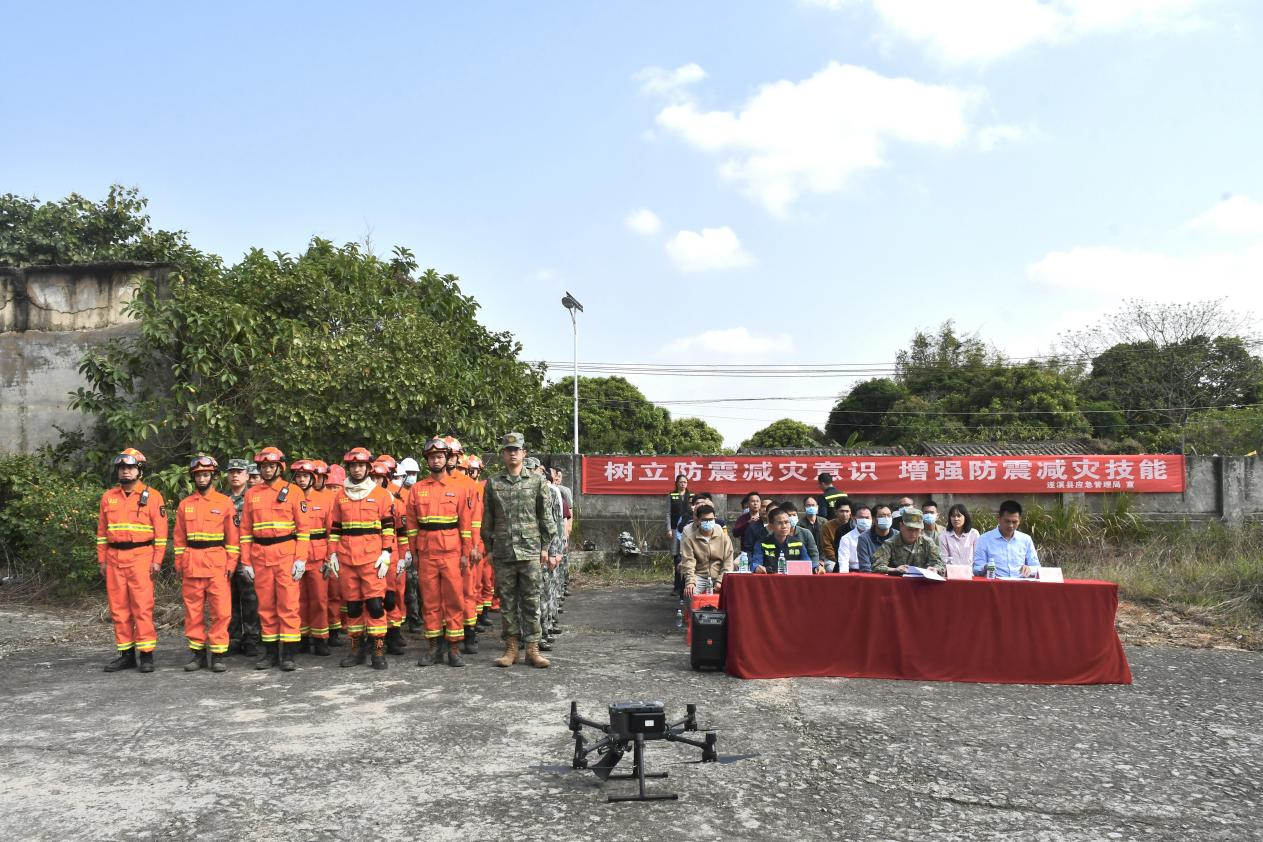 遂溪縣開展地震應(yīng)急救援演練，全面檢驗隊伍救援能力1.png