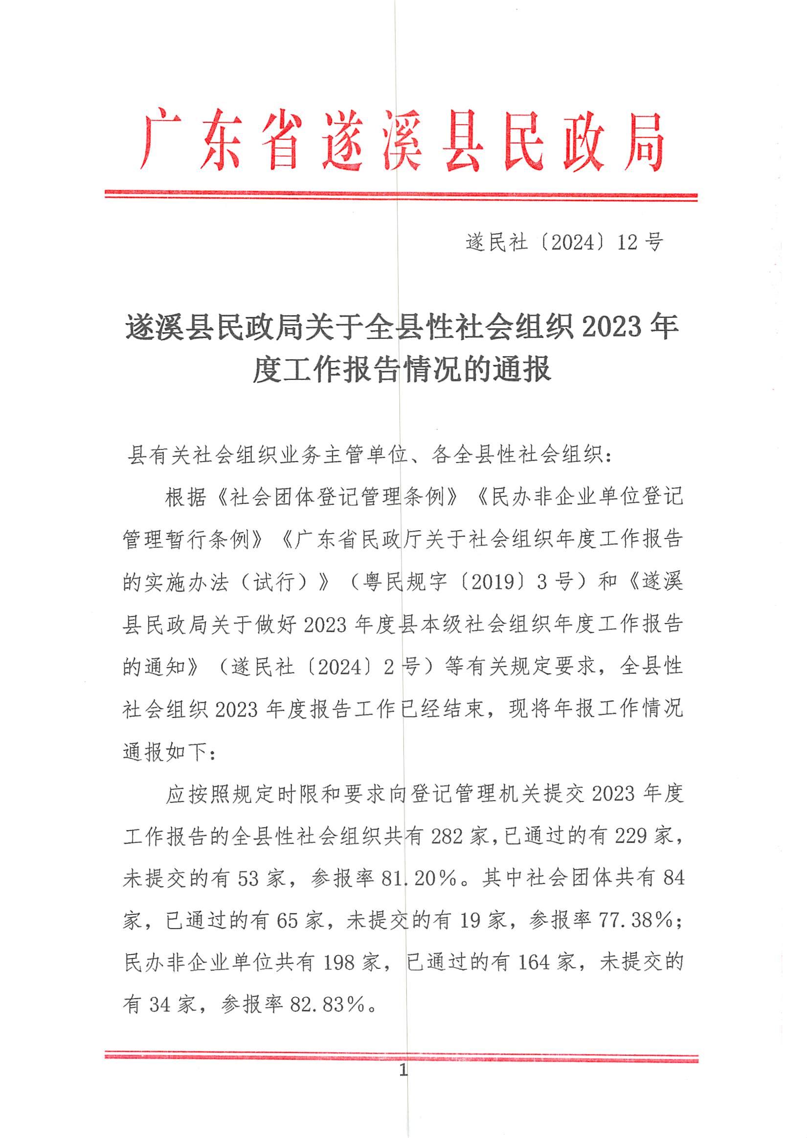 遂溪縣民政局關(guān)于全縣性社會(huì)組織2023年度工作報(bào)告情況的通報(bào)_00.jpg